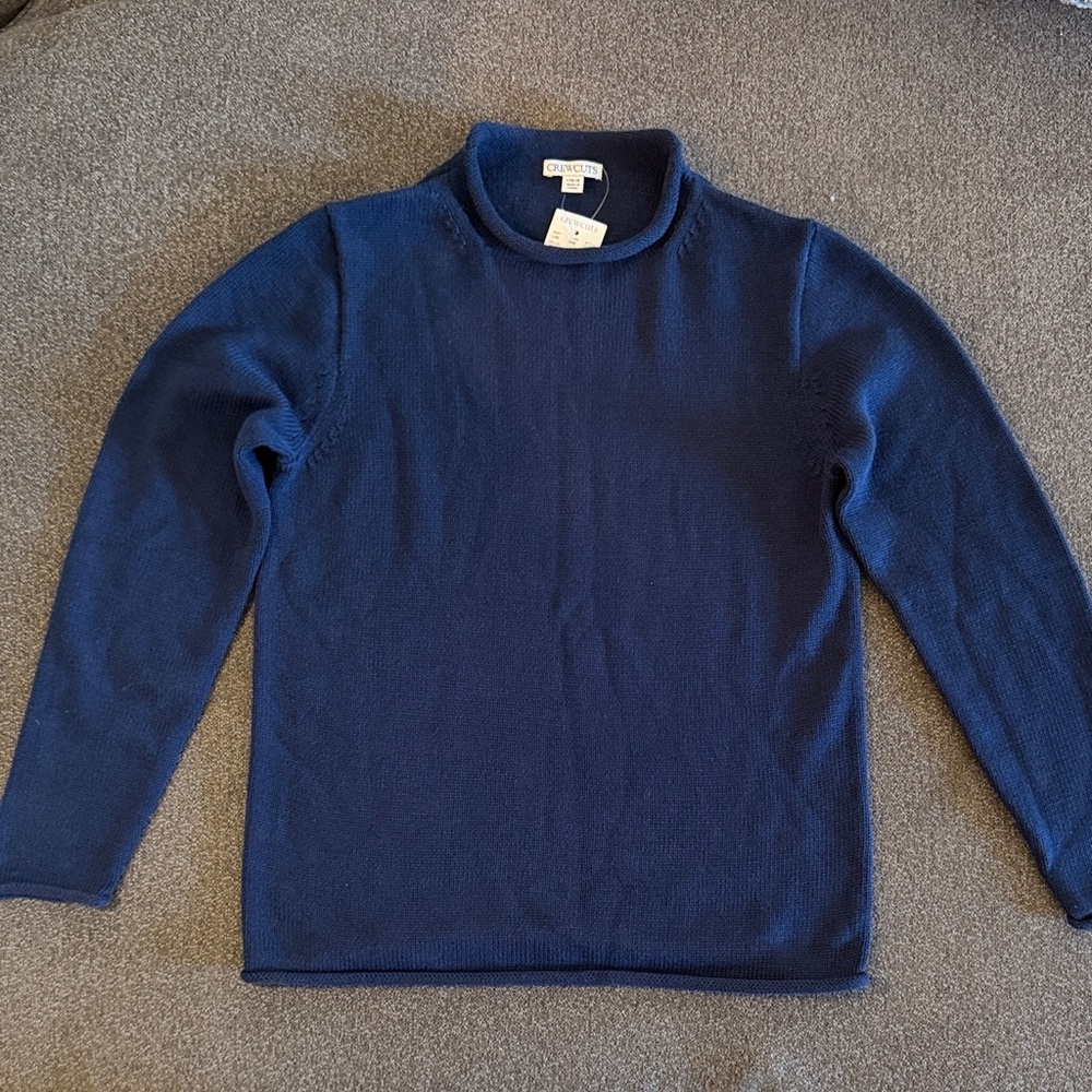 J. Crew Boys 100% Cotton Sweater NWT